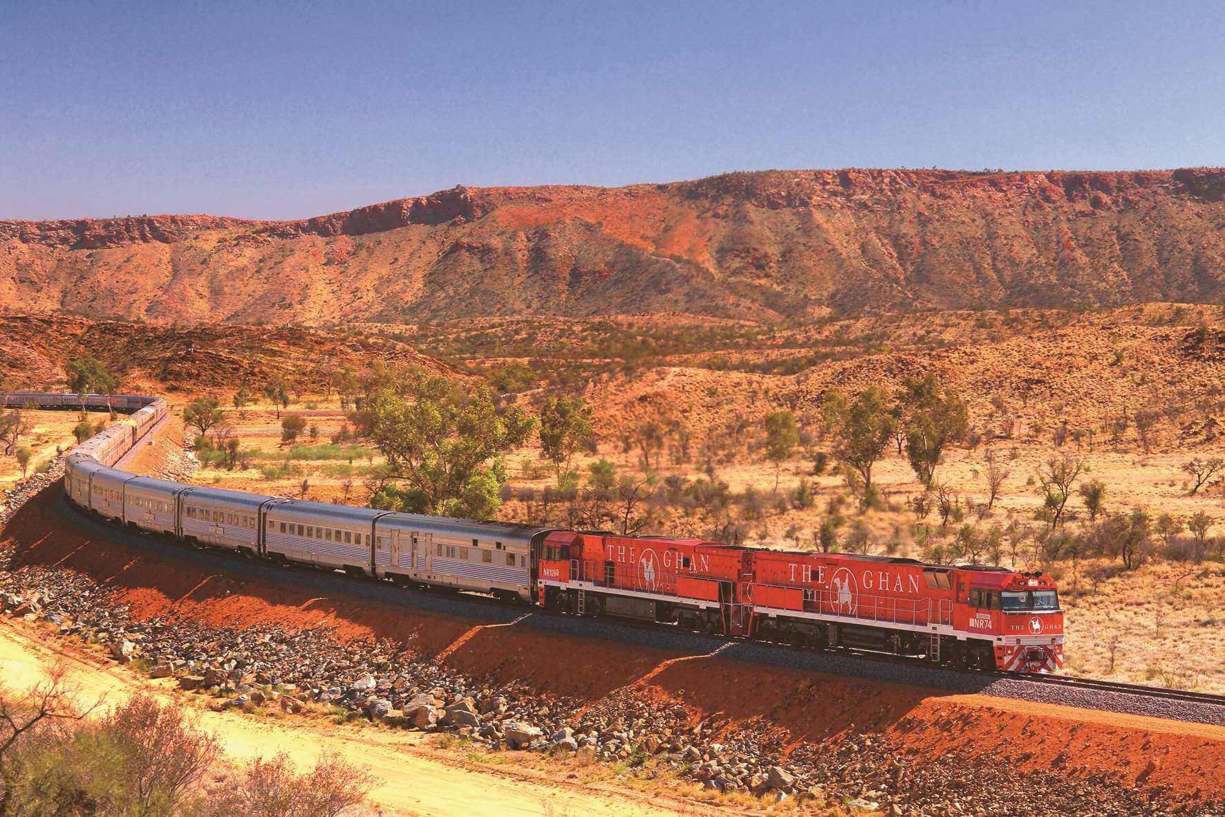australia travel by train