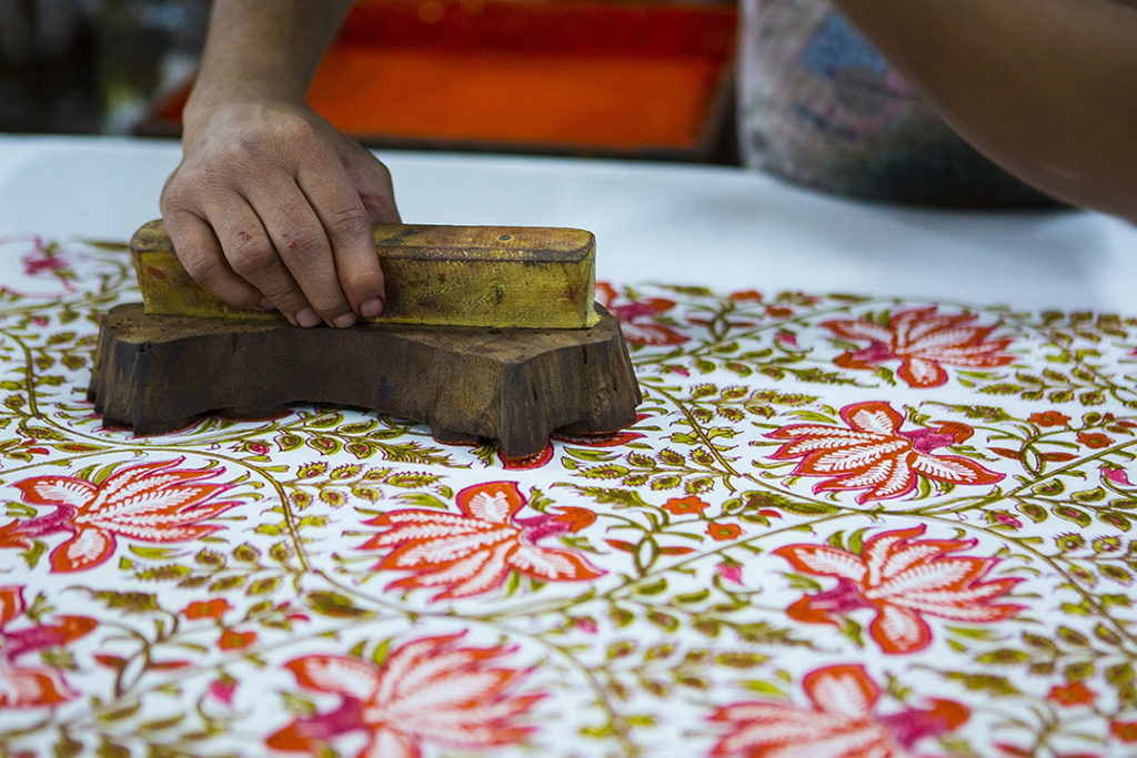 Block Printing Blue Pottery Demonstration And Tour Jaipur