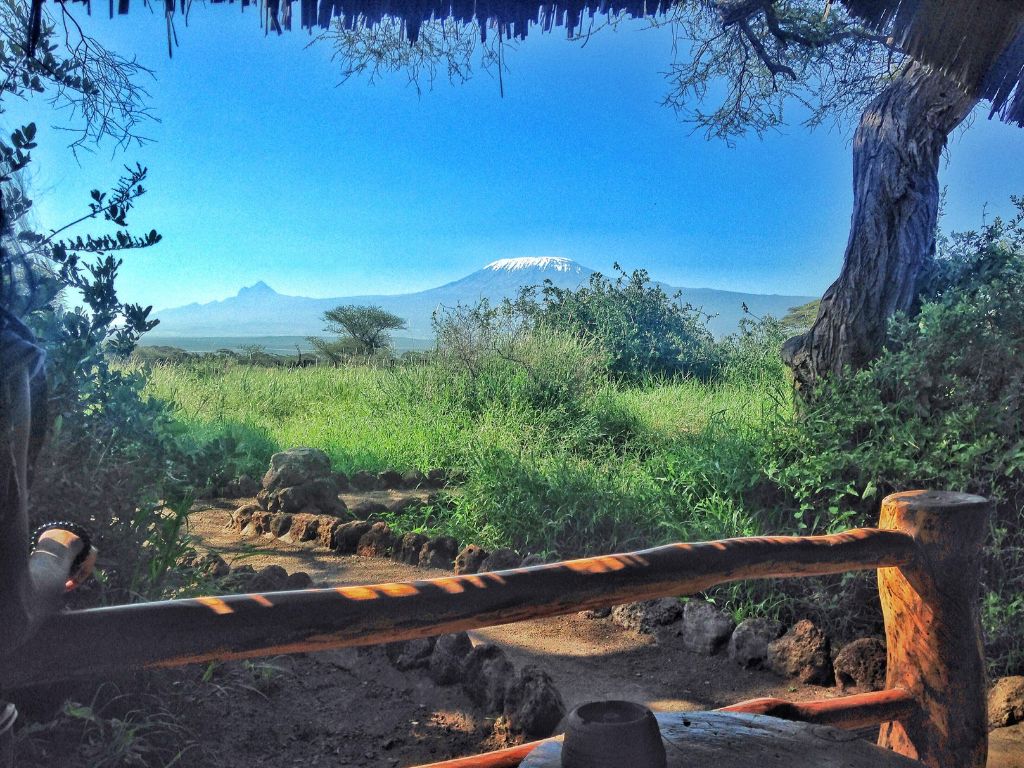 Kibo Safari Camp, Amboseli National Park view