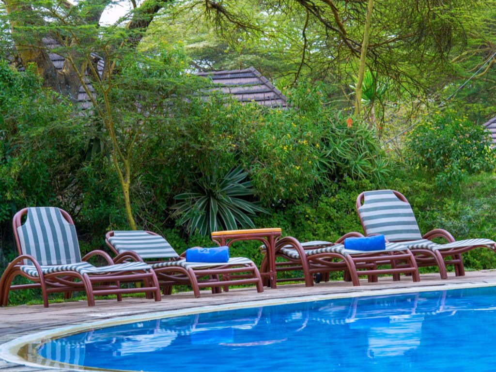 Lake Naivasha Simba Lodge, Lake Naivasha pool