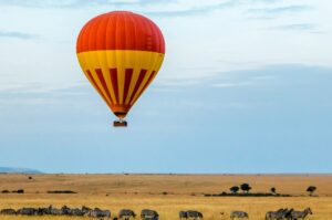 hot air balloon safari Kenya