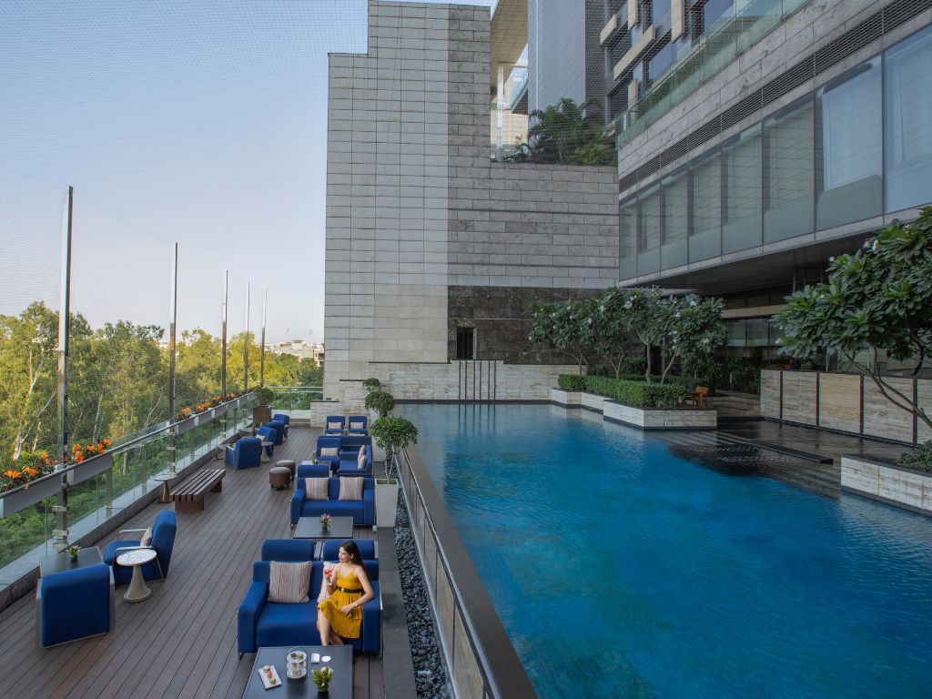 Leela Ambience, Delhi pool